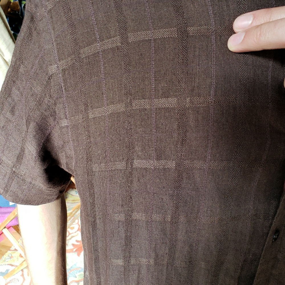 Perry Ellis button down - Picture 3 of 4